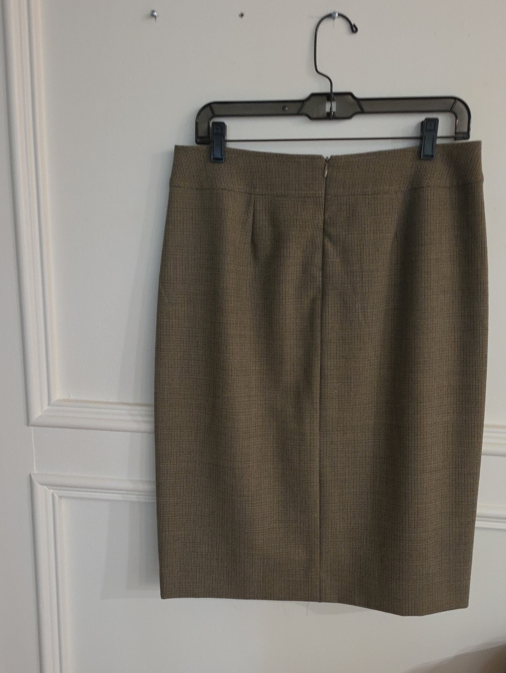 Classic Brown Pencil Skirt - Tailored Women's Workwear